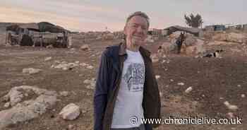 Newcastle man who took almost six months walking to Palestine arrives days before war breaks out