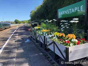 Bloomin marvellous result as Barnstaple station is rated Outstanding by In Bloom judges