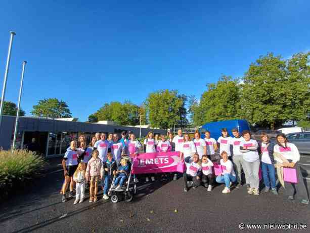 Evenement van Transport Demets brengt mooi bedrag op ten voordele van strijd tegen borstkanker