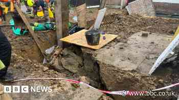 Man rescued from trench by Essex firefighters