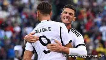 Sieg gegen USA: Deutsche Lichtblicke im grauen Hartford-Herbst