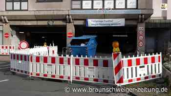 Packhof-Tiefgarage in Braunschweig bleibt bis Ende 2024 gesperrt