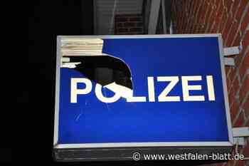 Polizeiwache in Dissen mit Steinen beworfen
