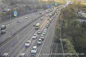 A282 Dartford Crossing HGV crash: Man taken to hospital