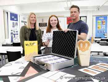 Neston university student wins graphic design award at UCLan