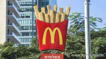Nahost-Konflik: McDonalds spendet Tausende Mahlzeiten an Israelis