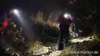 Bergrettung am Kleinen Thraiten: Zweieinhalb Stunden durch unwegsames Gelände