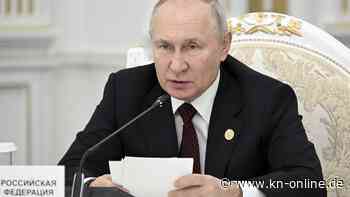 Krieg in der Ukraine: Putin spricht von gescheiterter Gegenoffensive