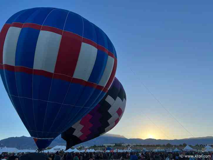 Photos: Winds keep balloons grounded for final day of Balloon Fiesta