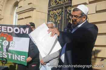 Blackburn’s Tiger Patel resigns from Tory party at pro-Palestine demo