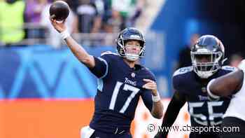 Ryan Tannehill carted to locker room during Titans' loss to Ravens in London due to ankle injury