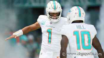 Nate Burleson ranks NFL's top five QB-WR duos: Dolphins' Tua Tagovailoa, Tyreek Hill take No. 1 spot