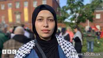 Manchester student says 15 relatives have died in Gaza