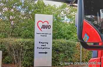 FW Bergheim: Schmorbrand sorgt für Brandgeruch im Seniorenzentrum