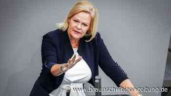 Faeser: Gaza-Bodenoffensive verschärft Lage in Deutschland