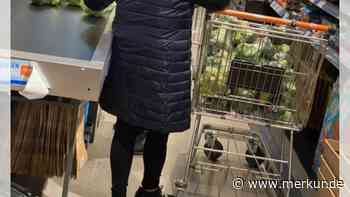Supermarkt-Kunde trifft „Frau aus dem Mathebuch“ beim Einkaufen