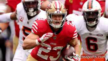 49ers' Christian McCaffrey suffers reported oblique injury against Browns, star RB ruled out