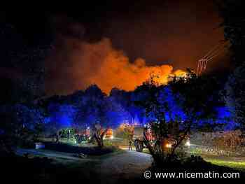 Il a finalement parcouru 7 hectares, le feu de Bouyon est maîtrisé et circonscrit ce dimanche soir