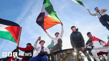 Pro-Palestinian protest attracts thousands in Belfast city centre