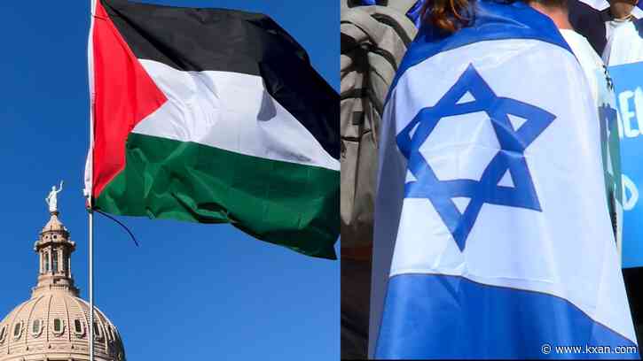 Hundreds attend Israel, Palestine rallies at Texas Capitol