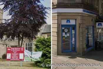 Skipton Building Society branches helping Colne church