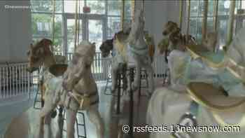 Historic Hampton Carousel heads west for repairs