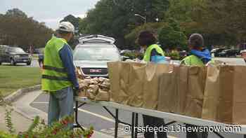 'Huge need': Hampton church hands out food in drive-thru event