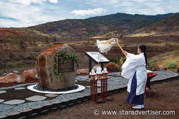 Honouliuli receives blessing, plaque dedication ceremony