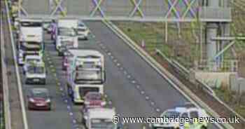 Live A14 traffic updates today as crash in Bar Hill leaves lanes closed to traffic