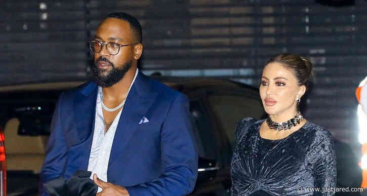 Larsa Pippen Wears Velvet Jumpsuit on Date Night with Marcus Jordan