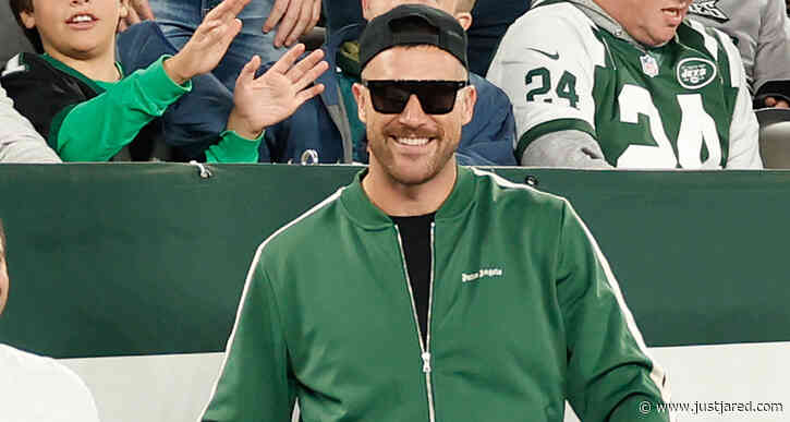 Travis Kelce Cheers on Brother Jason at Eagles Game After Night Out with Taylor Swift