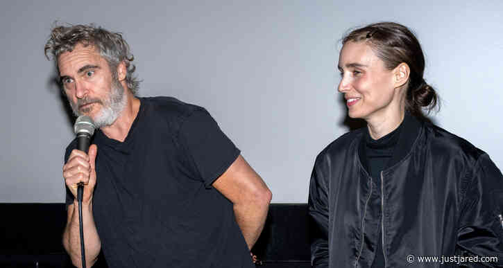 Joaquin Phoenix & Rooney Mara Host Special Screening of 'The Smell of Money' in Santa Monica