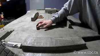 How do you fit a skatepark in your basement? Make it small