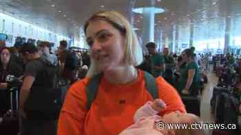 Family who escaped war in Ukraine among those boarding Canadian evacuation flights out of Israel