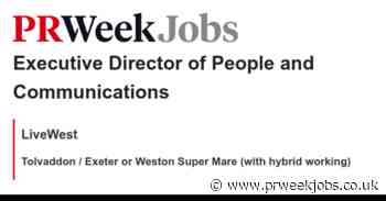 LiveWest: Executive Director of People and Communications