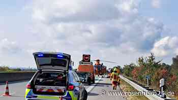 Schwerer Unfall auf A94 Richtung München – Totalsperre ab Ausfahrt Mühldorf Nord aufgehoben