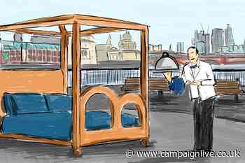 Bertinet Bakery pops up for breakfast in bed on London's Southbank