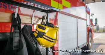 Elsworth crash sees vehicle end up in ditch as firefighters free two