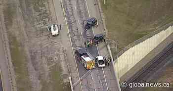 RCMP respond to 2-vehicle collision on eastern outskirts of Edmonton