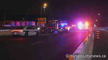 Impaired driving charges laid after 2 people killed in multi-vehicle QEW crash
