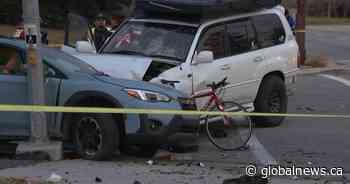 Cyclist seriously injured in southeast Calgary crash