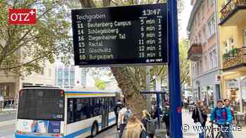 Stadtrat soll einen neuen Nahverkehrsplan für Jena beschließen