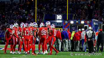 Source: Bills' Harris out of hospital, will 'be fine'