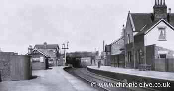 Old Ashington train station images offer glimpse of the past as line prepares to reopen