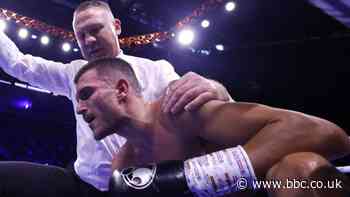 Connor Coghill: British featherweight in hospital with bleed on brain after defeat by Hopey Price