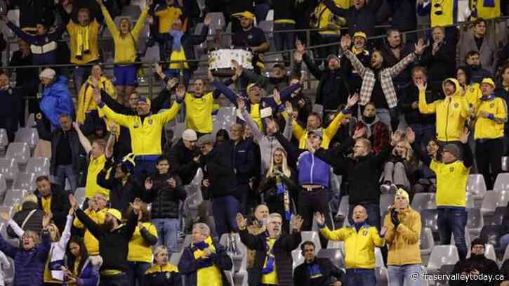 Soccer match between Belgium and Sweden suspended after deadly shooting in Brussels