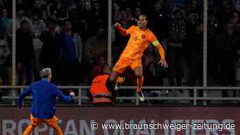 Niederländer dank Last-Minute-Tor auf EM-Kurs