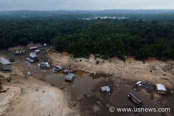 In Brazil's Amazon, Rivers Fall to Record Low Levels During Drought