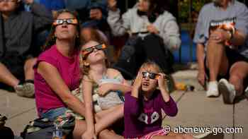 'Ring of fire' eclipse brings cheers and shouts of joy as it moves across the Americas
