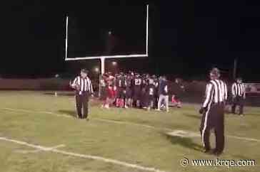 Two New Mexico high school football teams show sportsmanship on and off the field